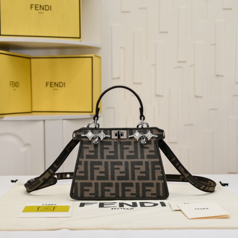 F**di top handle bags